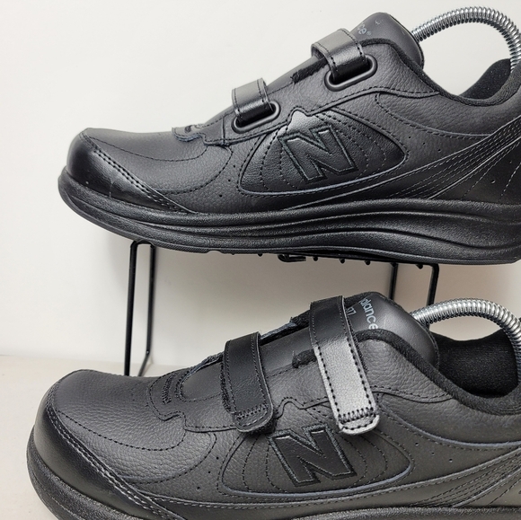 New Balance Women's 577 V1 Hook and Loop Walking Shoe Black Sz 10W - Picture 5 of 11